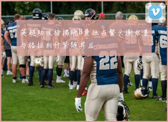 英超助攻榜揭晓B费独占鳌头谢尔基与格拉利什紧随其后